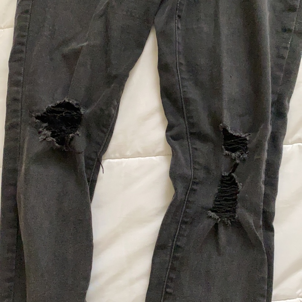 Black Ripped Jeans - Picture 4 of 4